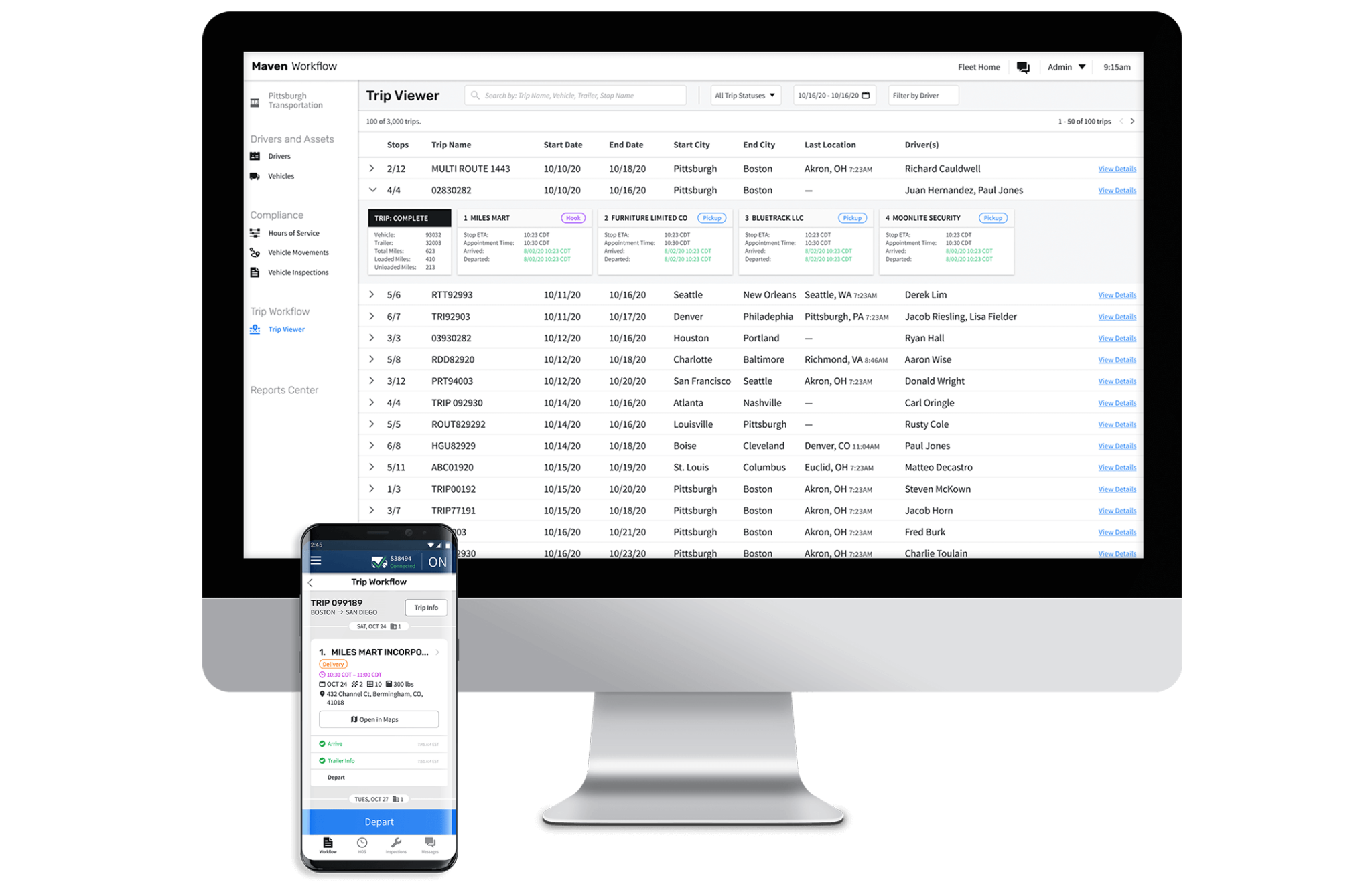 Maven Machines Announces New Flexible Driver and Fleet Workflow ...